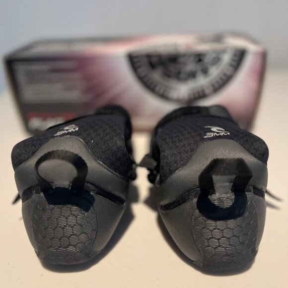 Rip Curl Flash Bomb Wetsuit Booties 3MM Hidden Split Toe, Sz. 8M - Picture 10 of 12